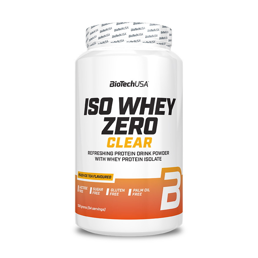 

Протеин BioTech Iso Whey Zero Clear, 1.3 кг Персиковый чай