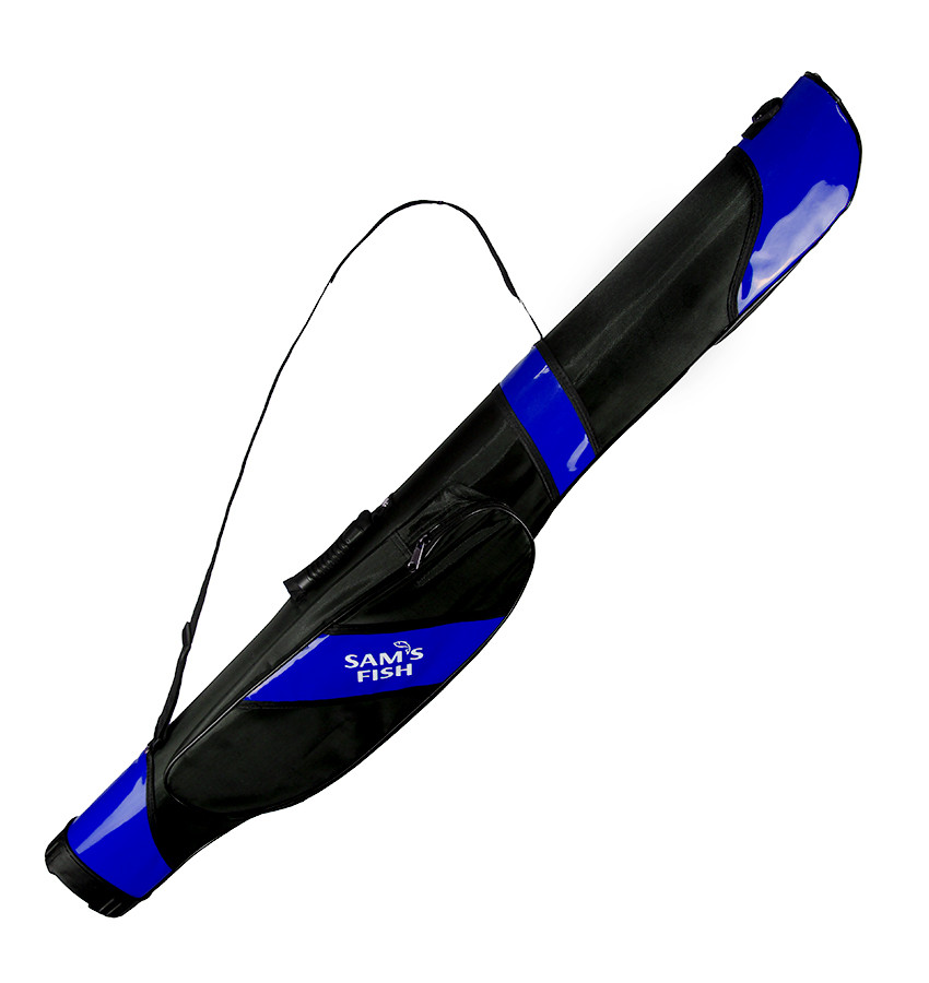 

Чехол для спиннингов полужесткий Sams Fish SF24056-B 10-21 см 1.2 м Blue