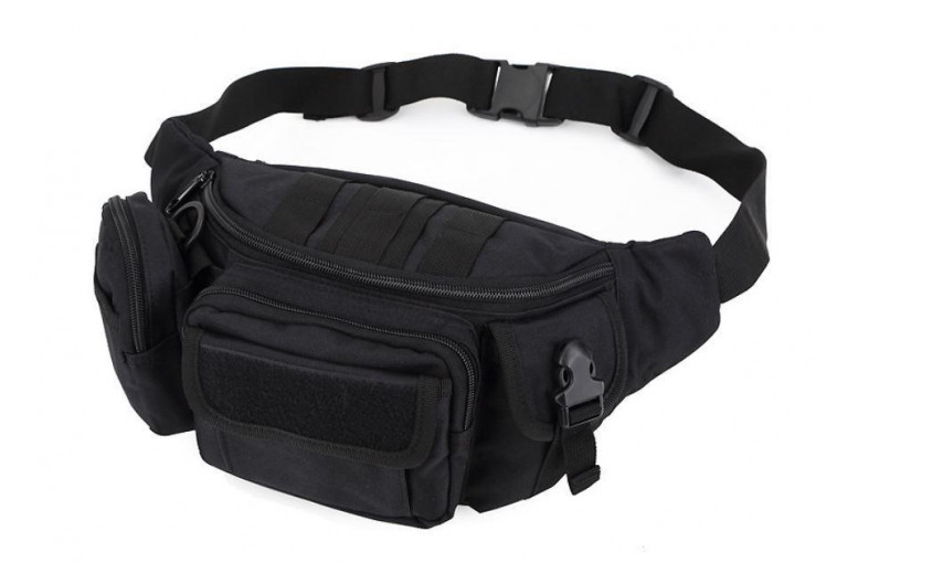 

Сумка тактическая поясная HLV D06 Black, Черный