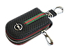 Ключница OPEL, кожаная автоключница с логотипом 
ОПЕЛЬ (черная 18007), фото 4