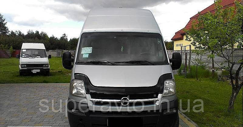 

Дефлектор капота (мухобойка) Renault Master 2003-2010