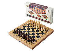 Ігровий набір 3в1 Нарди, Шахи, Шашки (29х29 см) Гранд Презент B3015