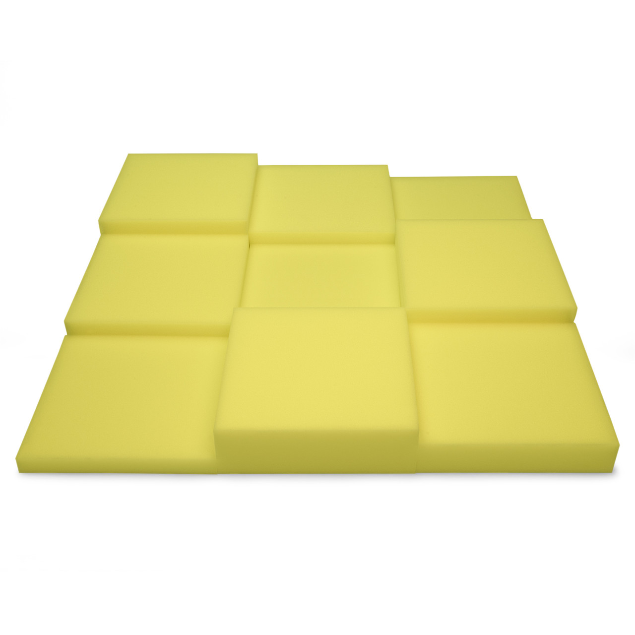 Панель из акустического поролона Ecosound Pattern Yellow 60мм, 60х60см цвет желтый
