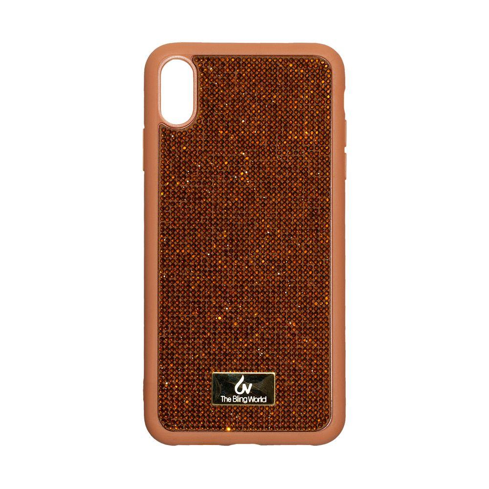 

Чехол Bling World TPU+LCPC for Apple Iphone Xs Max Цвет Тёмно-Оранжевый