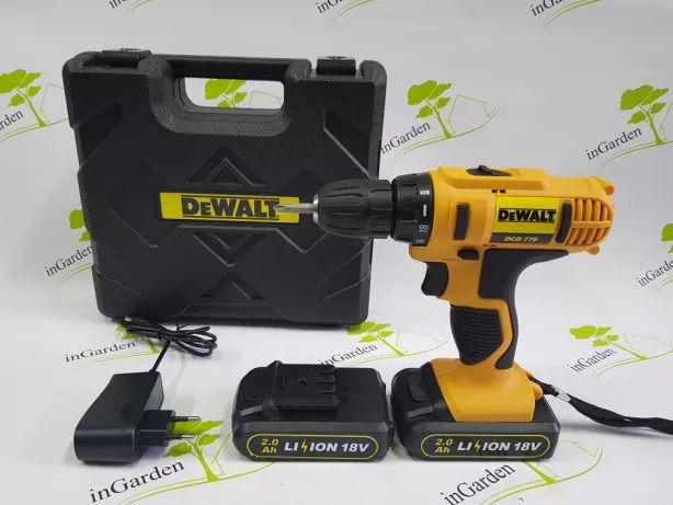 

Аккумуляторный шуруповерт DeWALT DCD776 S 18V 2Ah Деволт опт оптом Деволт Девальт Девалт