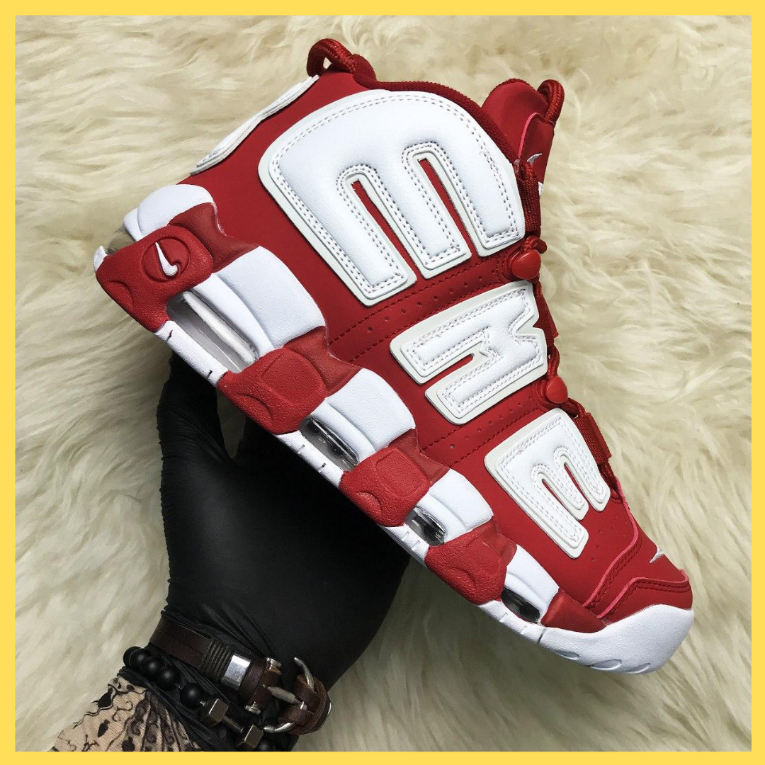 

Мужские кроссовки Nike Air More Uptempo Red Supreme (Красный) 44