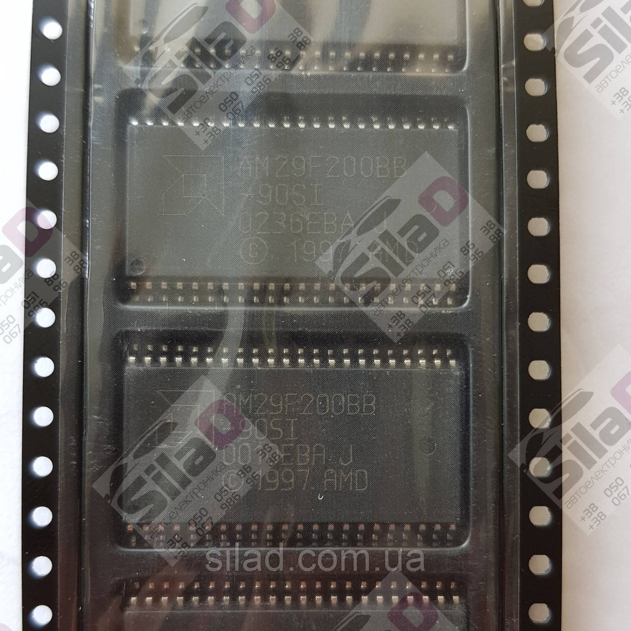 Микросхема AMD AM29F200BB-90SI Flash память корпус PSOP44