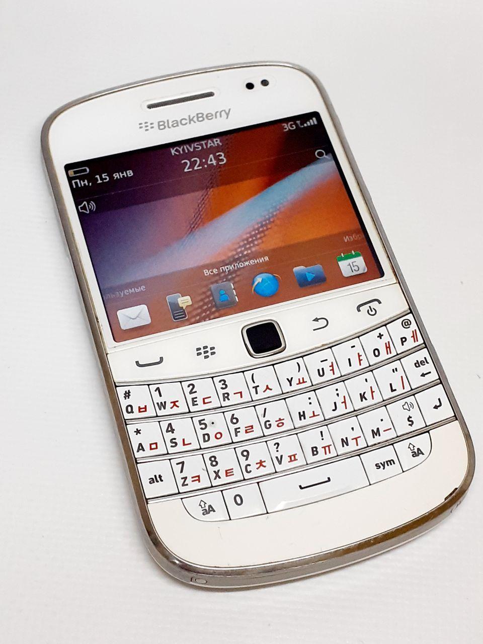 

Мобильный телефон BlackBerry 9900 б.у, Белый