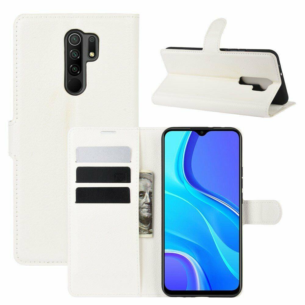 

Чехол Fiji Luxury для Xiaomi Redmi 9 книжка белый
