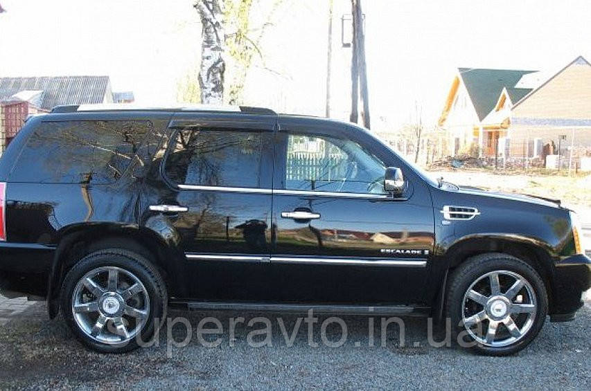 

Дефлекторы окон (ветровики) Cadillac Escalade III 2007