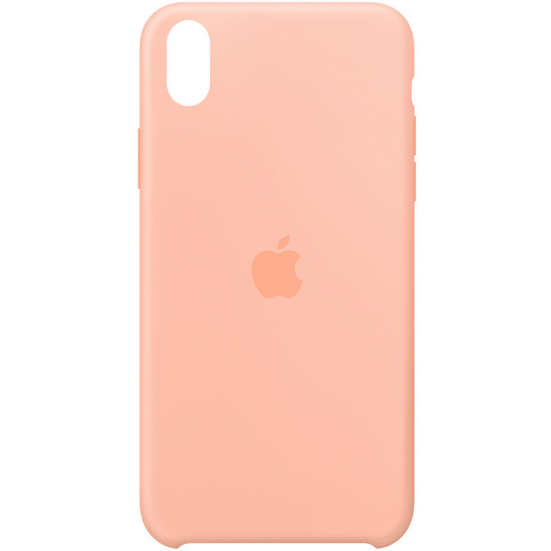 

Чехол Silicone Case (AA) для Apple iPhone XS Max (6.5, Оранжевый / grapefruit