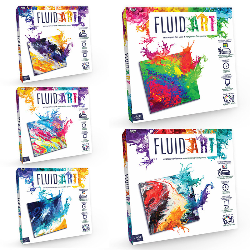 

Креативное твочество "Fluid ART