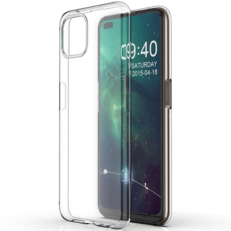 

TPU чехол Epic Transparent 1,0mm для Oppo A92s, Бесцветный (прозрачный)