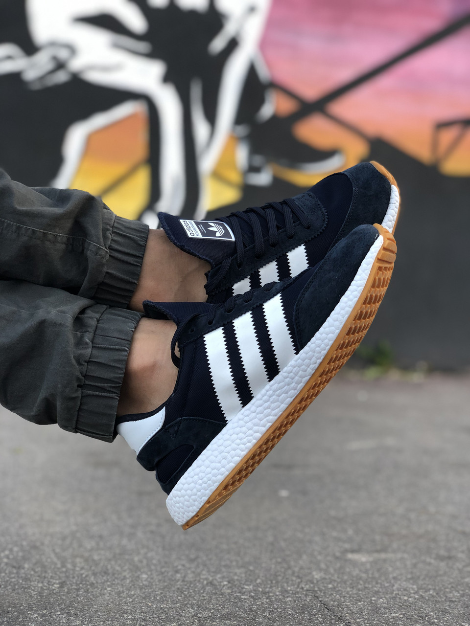 

Мужские кроссовки Adidas Iniki Runners Blue / Адидас Иники Синие 44