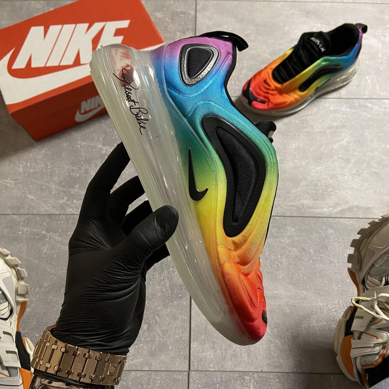 

Мужские кроссовки Nike Air Max 720 Rainbow BE TRUE / Найк Аир Макс 720 Радужные БИ ТРУ 45, Разные цвета