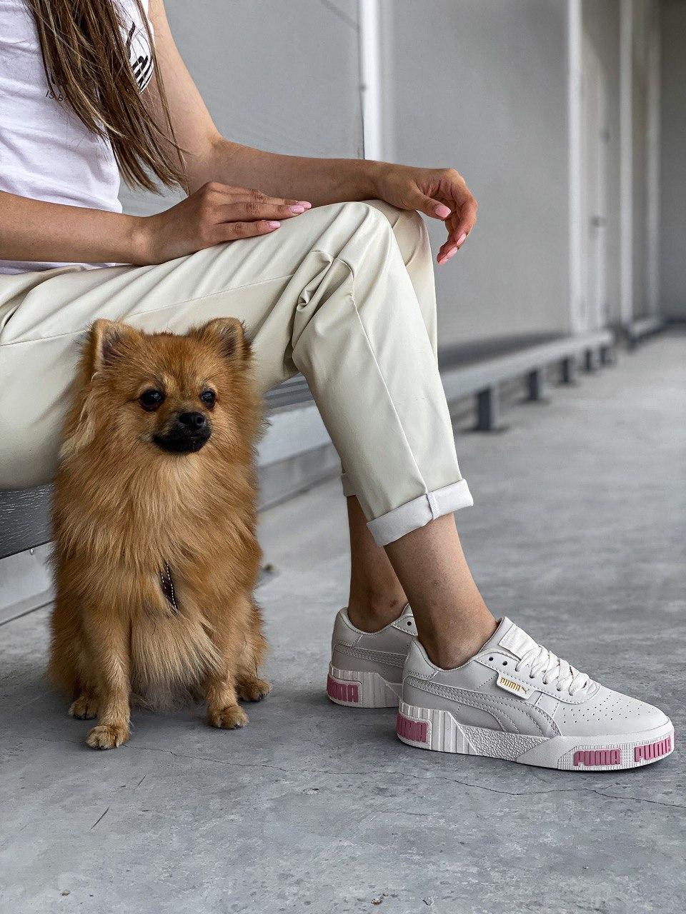 

Женские кроссовки Puma Cali White Pink / Пума Кали Белые Розовые 40, Белый