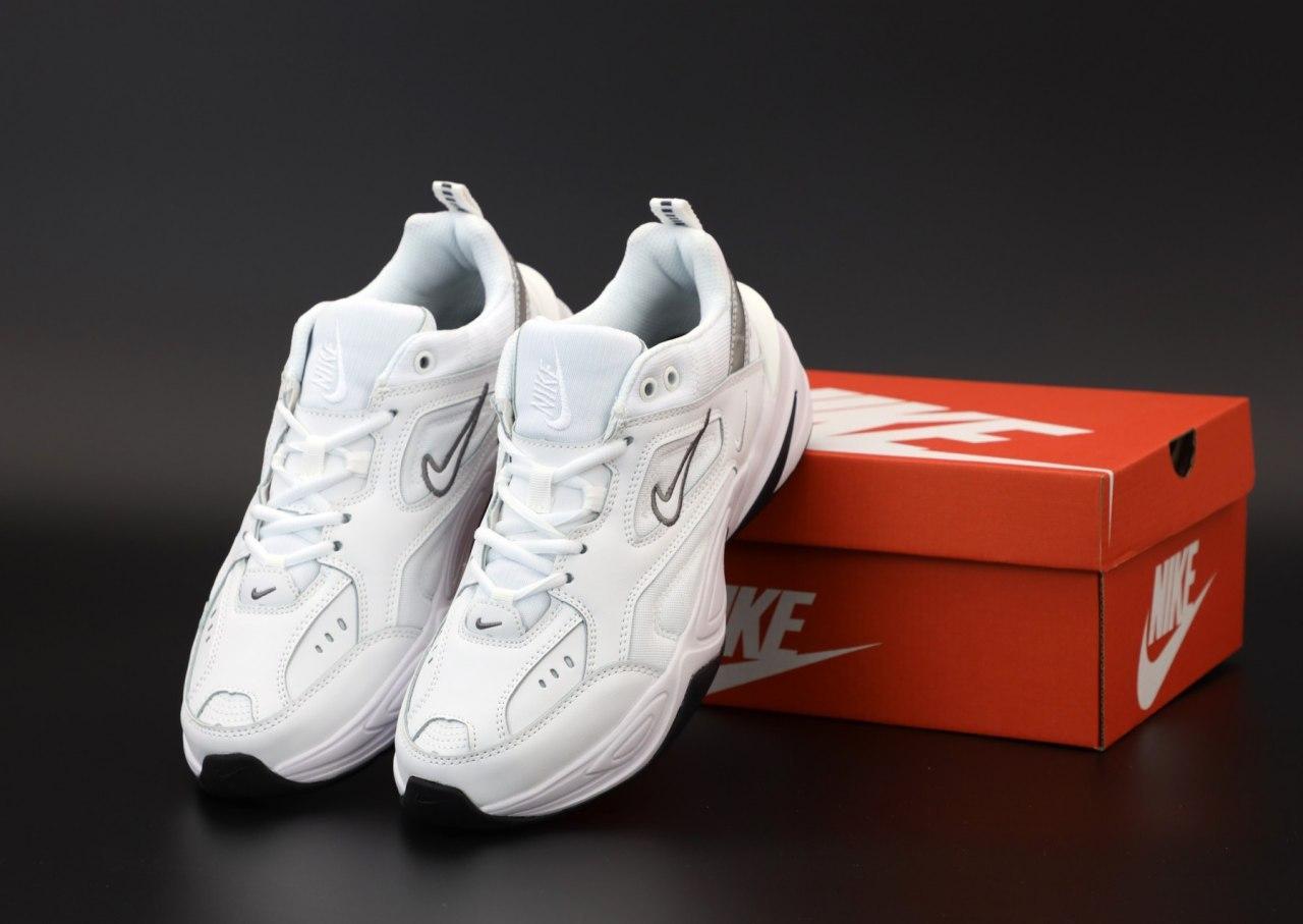 

Мужские кроссовки Nike M2K Tekno White Grey / Найк М2К Текно Белые Серые 44, Белый