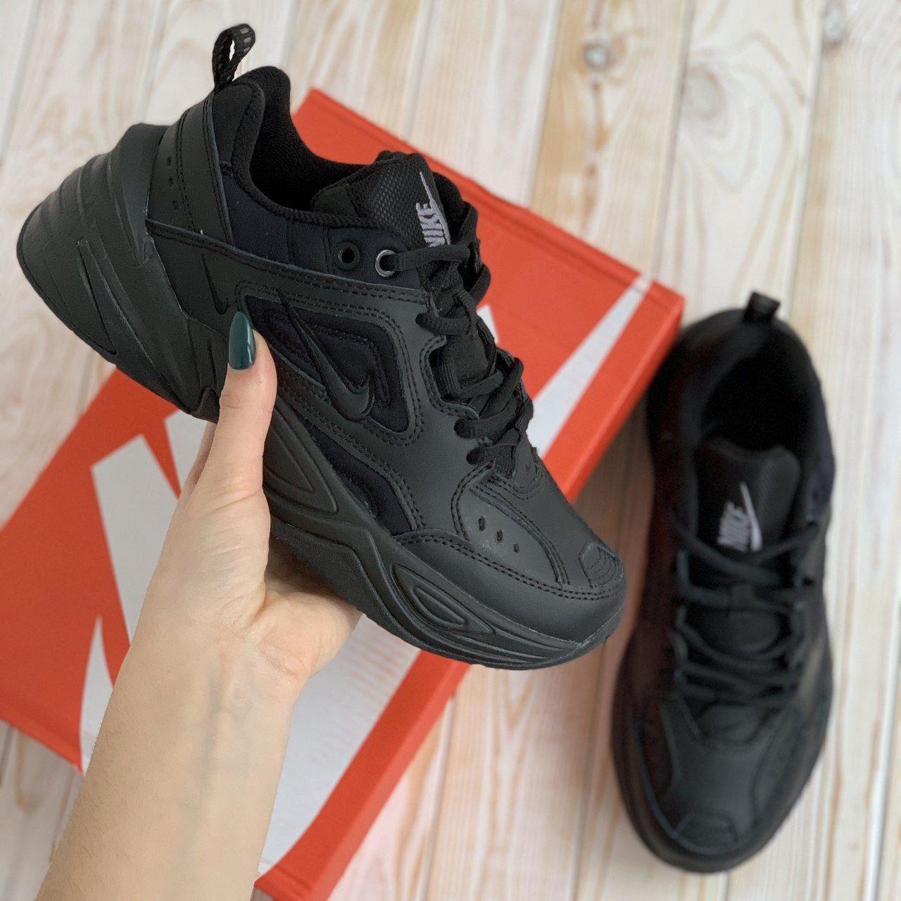 

Мужские кроссовки Nike M2K Tekno Black / Найк М2К Текно Черные 45, Черный