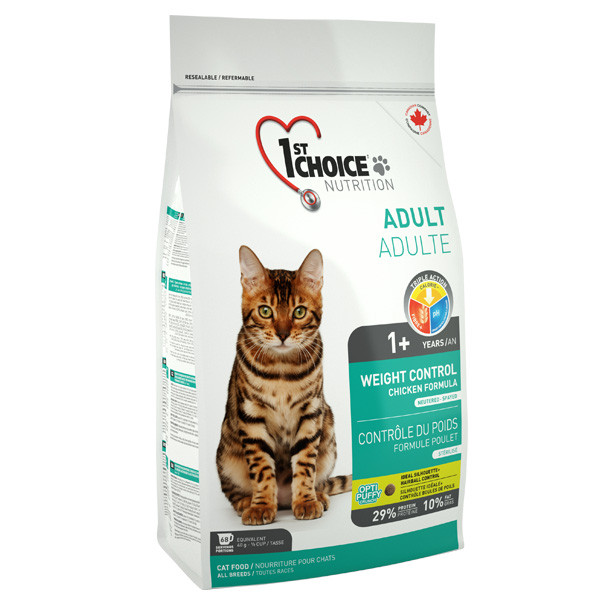 

1st Choice (Фест Чойс) Adult Cat Weight Control корм для кошек с избыточным весом, 10 кг