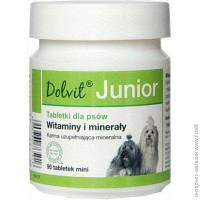 Dolvit Junior Долвит Джуниор mini - Комплекс витаминов и минералов для щенков 90 mini табл