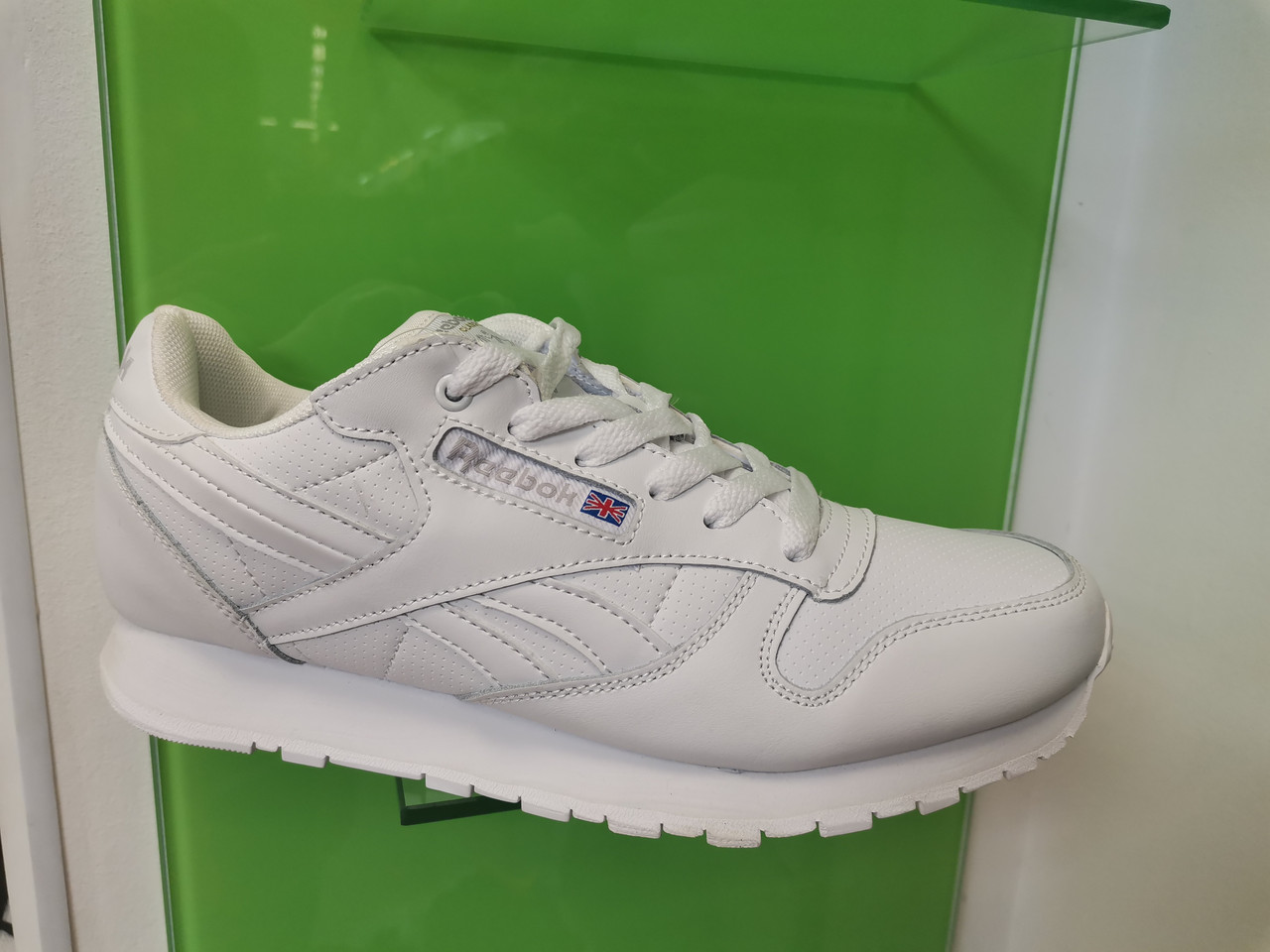 

Мужские кроссовки Reebok Classic Leather whate 43, Белый