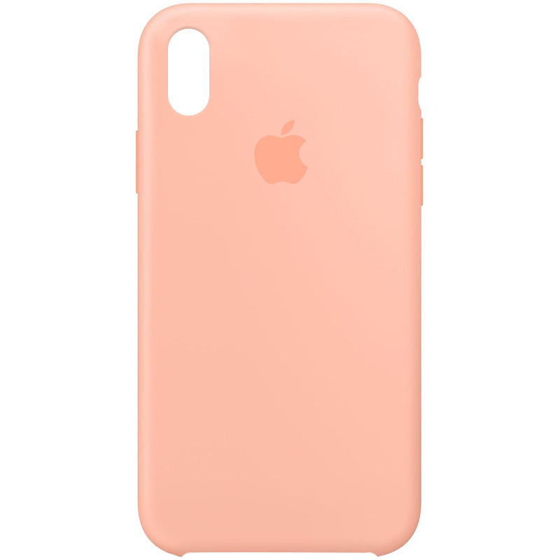 

Чехол Silicone Case (AA) для Apple iPhone XS Max (6.5"), Оранжевый / grapefruit