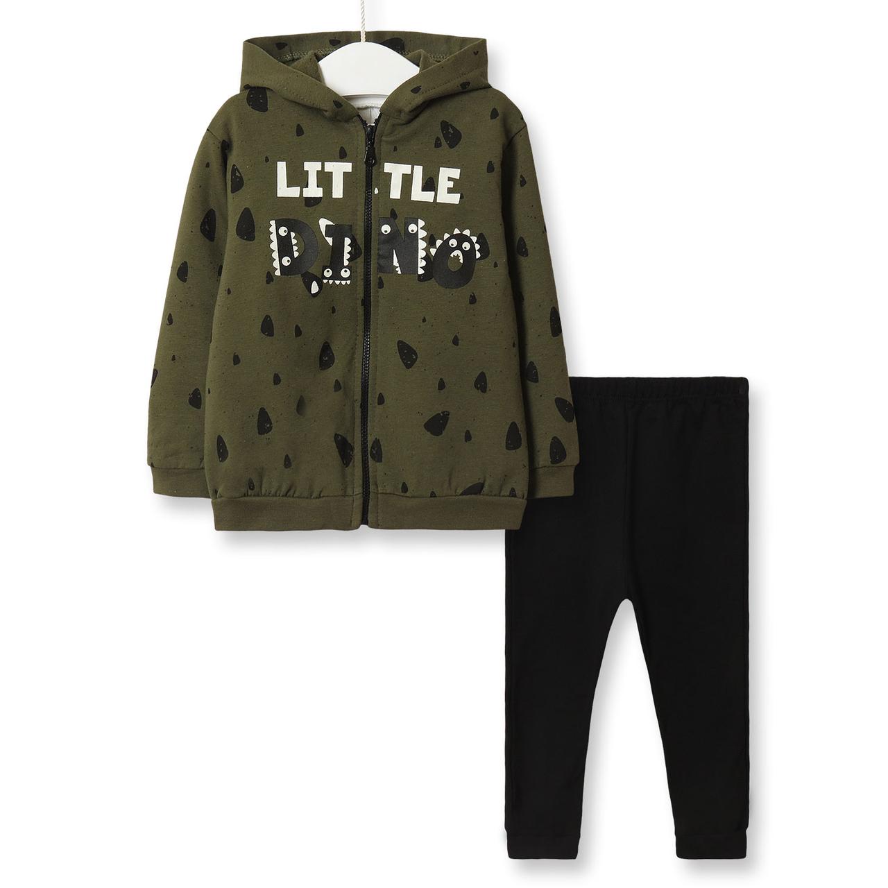

Костюм для хлопчика 3 в 1 Little Dino, хакі Baby Rose (74