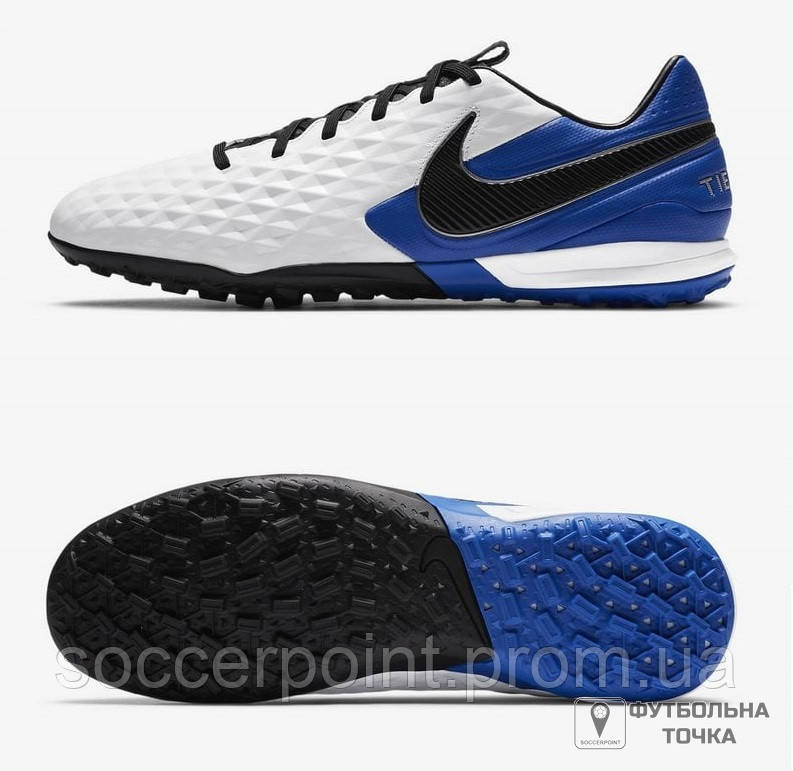 

Сороконожки Nike Tiempo Legend 8 Pro TF AT6136-104 (AT6136-104). Сороконожки для футбола. Футбольная обувь