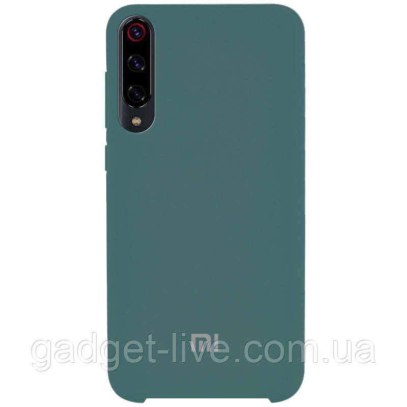 

Чехол Silicone Cover (AA) для Xiaomi Mi 9 Pro, Зеленый / pine green