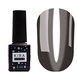 Гель-лак Kira Nails Vitrage V18 (черный) 6мл