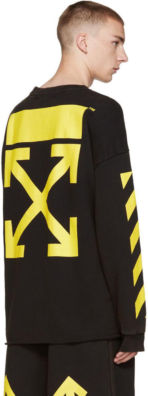 

Свитшот OFF-WHITE Black & Yellow, Разные цвета