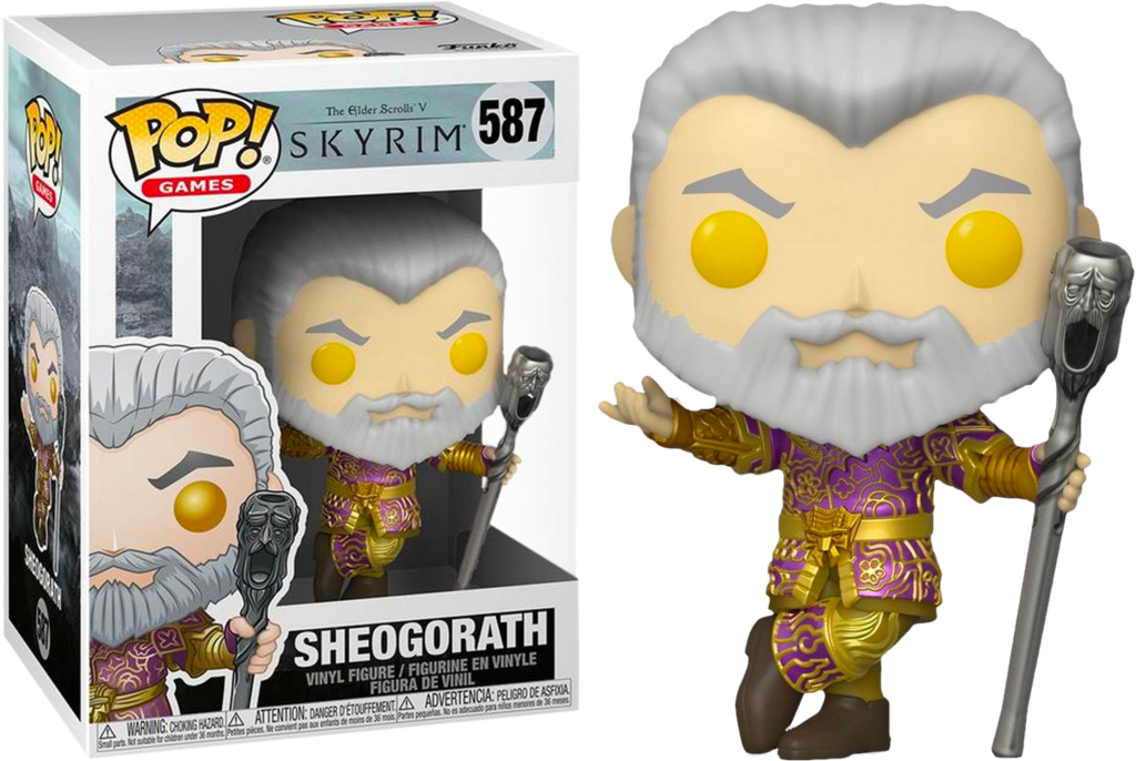 

Фигурка Funko Pop Фанко Поп Скайрим Шеогорат Skyrim Sheogorath GameStop Exclusive 10 см Game ES S 587