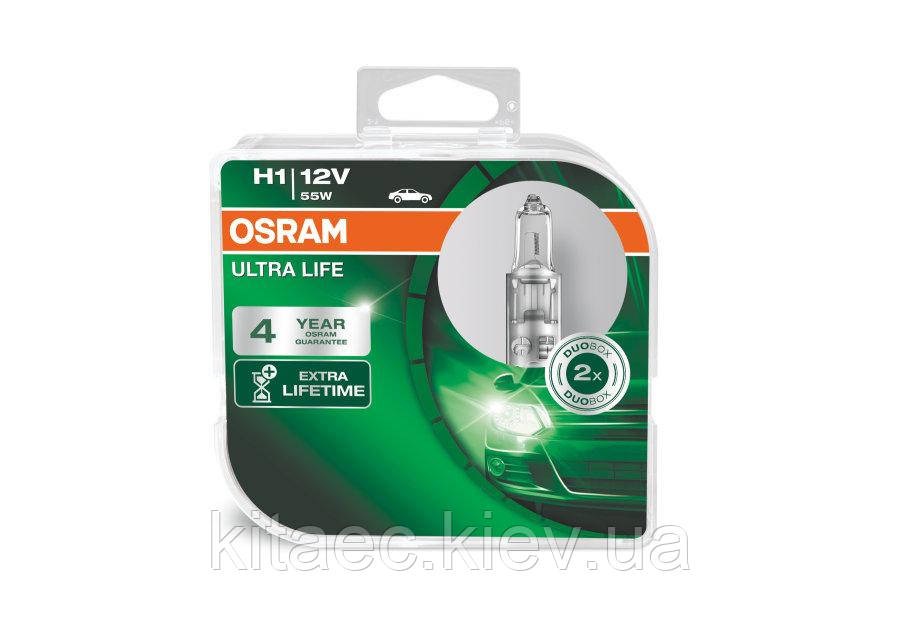 

Галогенная лампа 12v 55w h1 ultra life Osram GEELY FC (Джили ФС)