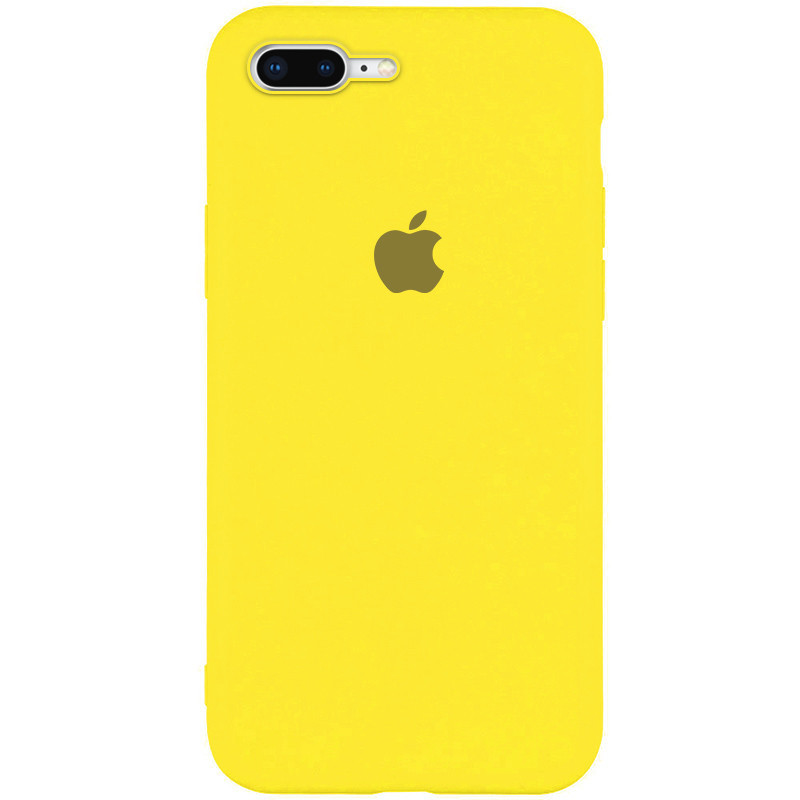 

Чехол Silicone Case Slim Full Protective для Apple iPhone 7 plus / 8 plus (5.5"), Желтый / neon yellow