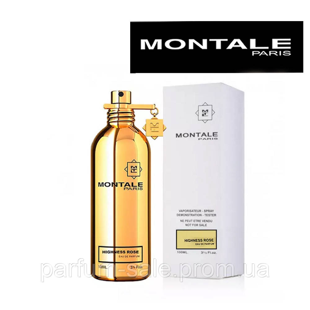 

100 ml Tester Montale Highness Rose. Eau de Parfum | Тестер Монталь Хайнесс Роуз 100мл ЛИЦЕНЗИЯ ОАЭ PS