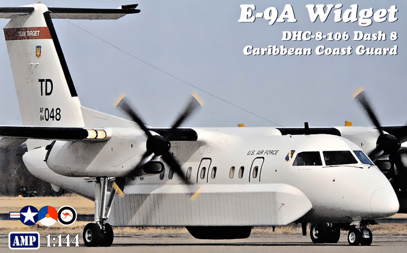 

Самолет наблюдения E-9A Widget/DHC-8-106 Dash 8 (Карибская береговая охрана)