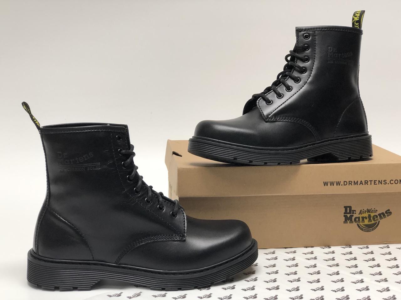 

Мужские ботинки Dr. Martens 1460 Black, др мартенс, чоловічі черевики Dr Martens, ботінки мартінс, др мартинс, Черный