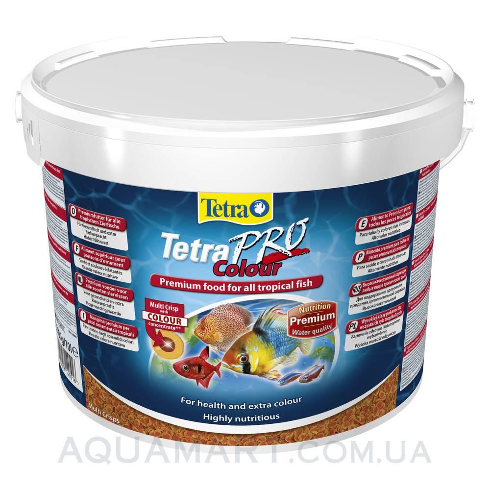 

Корм Tetra Pro Colour Crisps 10 л, 2100 грамм