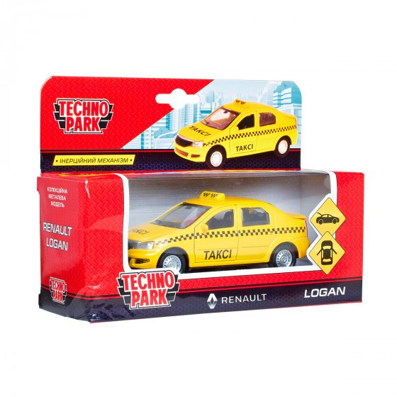 

Автомодель - RENAULT LOGAN TAXI (1:32)