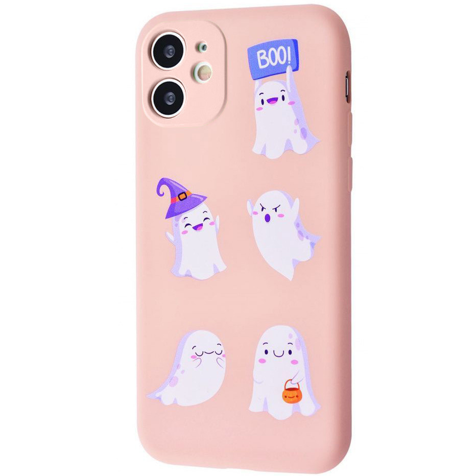 

TPU чехол WAVE Fancy для Apple iPhone 11 (6.1"), Ghosts / pink sand