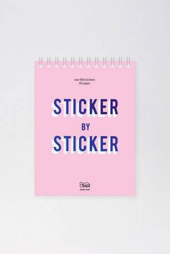 Stiker book Anny (розовый)