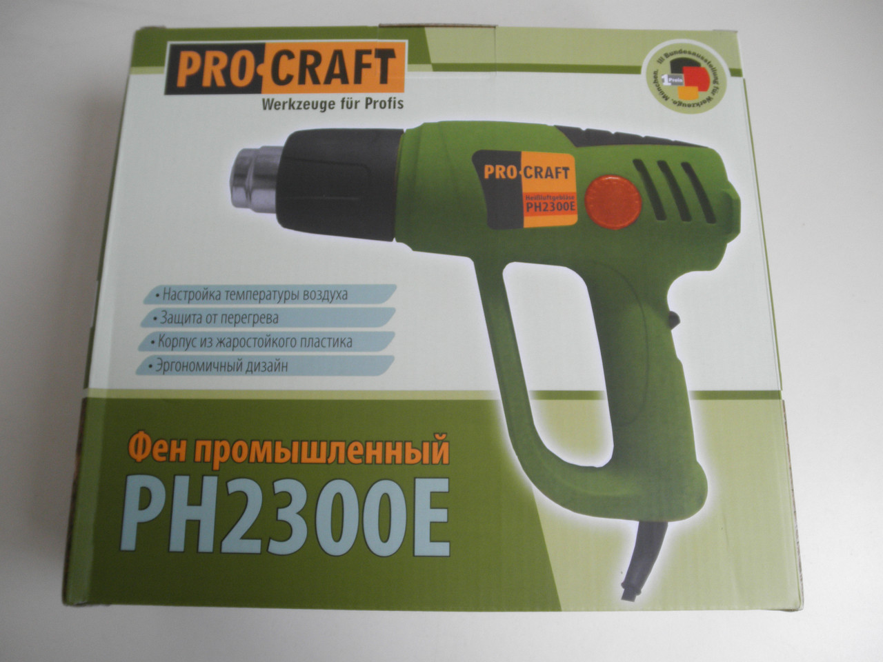 

Фен промышленный ProCraft PH-2300 E