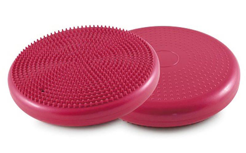 

Подушка балансировочная массажная BALANCE CUSHION (PVC, d-33см x 5см, 900гр, цвета в ассортименте) (Розовый)