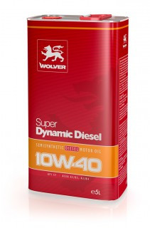 

Масло WOLVER Super Dinamic Diesel 10W-40, API CF 5л