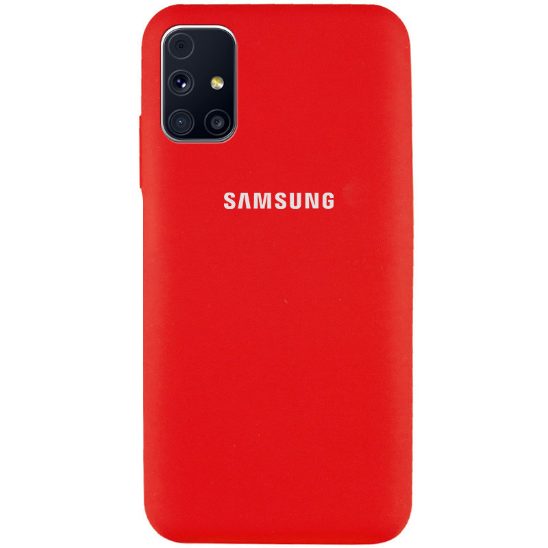 

Чехол Silicone Cover Full Protective (AA) для Samsung Galaxy M31s Красный / Red