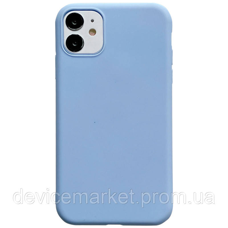 

Силиконовый чехол Candy для Apple iPhone 11 (6.1"), Голубой / lilac blue