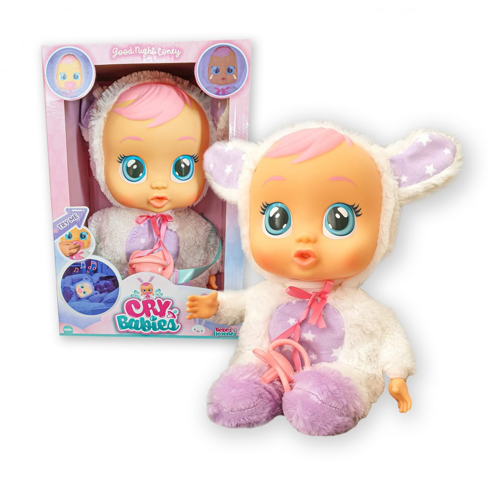 Купить Кукла пупс плакса Зайка Кони Спокойной ночи Cry Babies Goodnight  Coney в Украине по низкой цене с Реальными скидками. 100% качество. Детские  Игрушки Cry babies являются любимыми игрушками во всем мире.