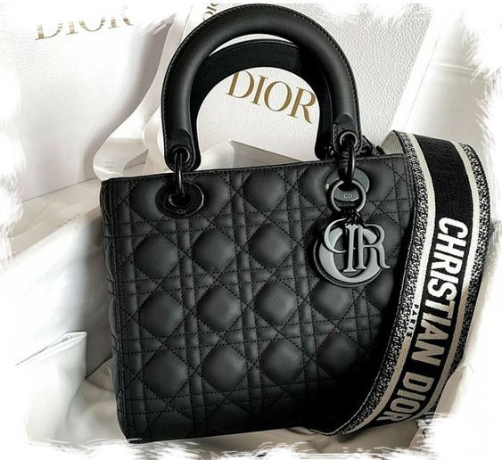 

Сумка Dior medium и Mini мини Диор, Черный