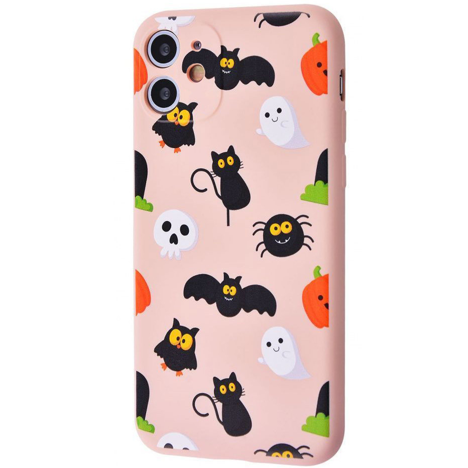 

TPU чехол WAVE Fancy для Apple iPhone 11 (6.1") Black cats / Pink sand