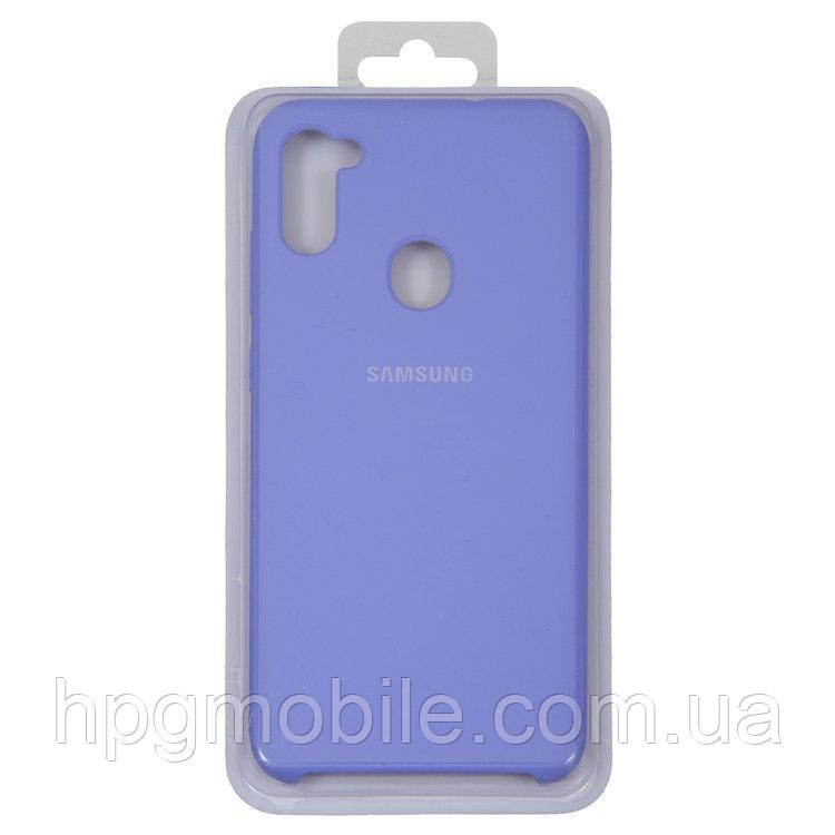 

Чехол для Samsung Galaxy A11 A115 - Original Soft Case, силиконовый, оригинал Светло-фиолетовый